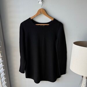 C by Bloomingdale’s Cashmere Black Sweater